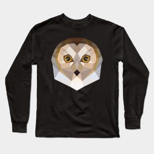 Polygon Owl Long Sleeve T-Shirt